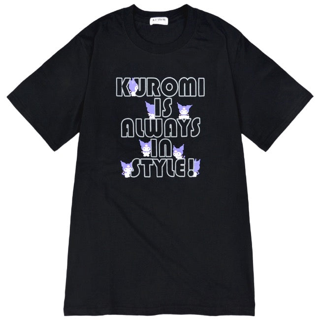 クロミ Tシャツ 半袖 プリント M L LL サンリオ キャラクターズ ku1142-207