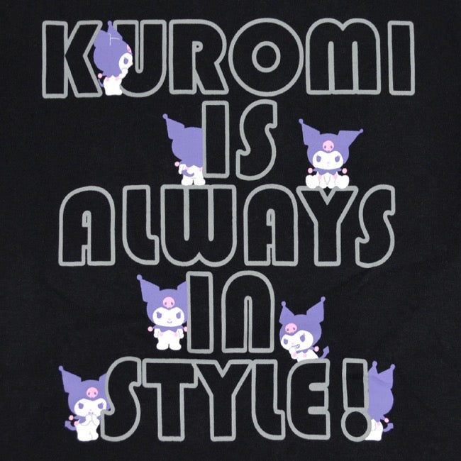 クロミ Tシャツ 半袖 プリント M L LL サンリオ キャラクターズ ku1142-207