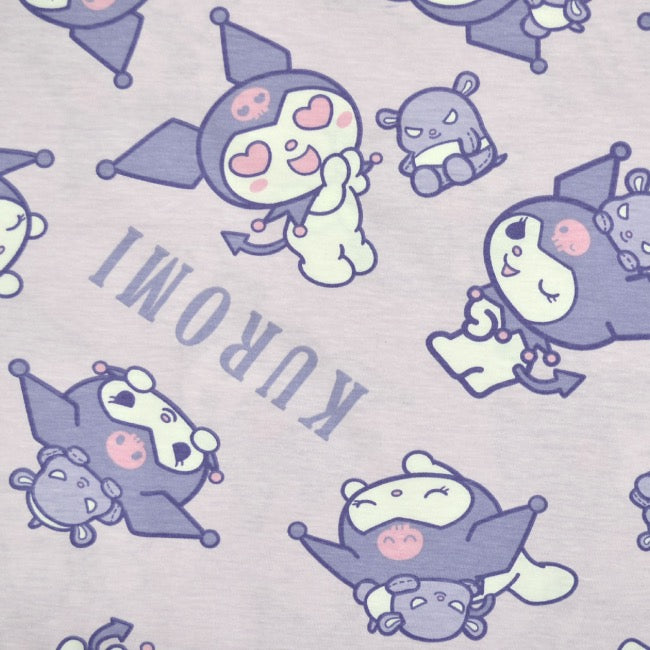 クロミ Tシャツ 半袖 ビッグ レディース ワンピース サンリオ キャラクターズ ku1142-301