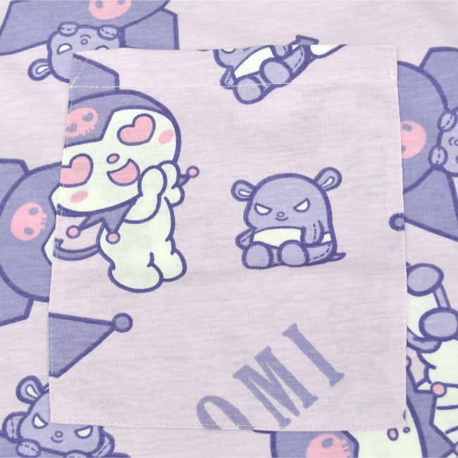 クロミ Tシャツ 半袖 ビッグ レディース ワンピース サンリオ キャラクターズ ku1142-301