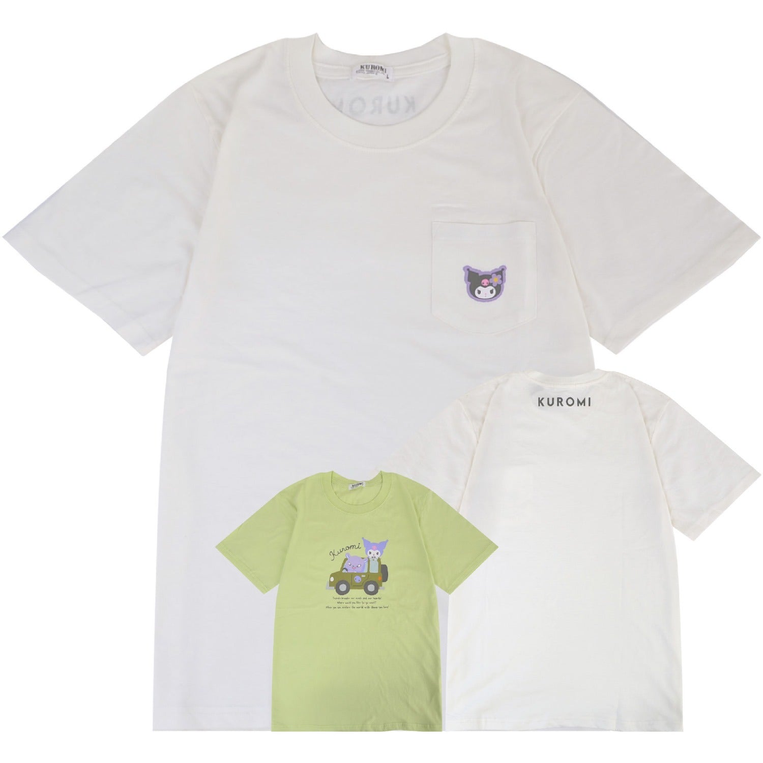 クロミ 半袖 Tシャツ 春夏 天竺 サンリオ キャラクターズ ku1152-188