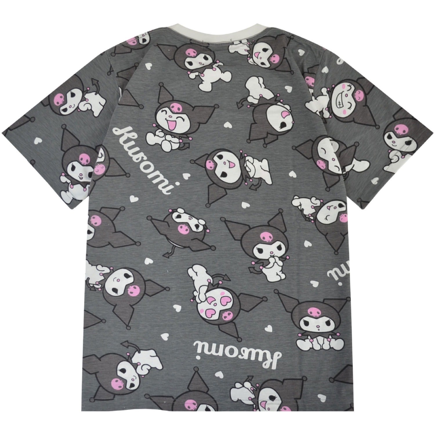 クロミ 半袖 Tシャツ 春夏 総柄 天竺 サンリオ キャラクターズ ku1152-244