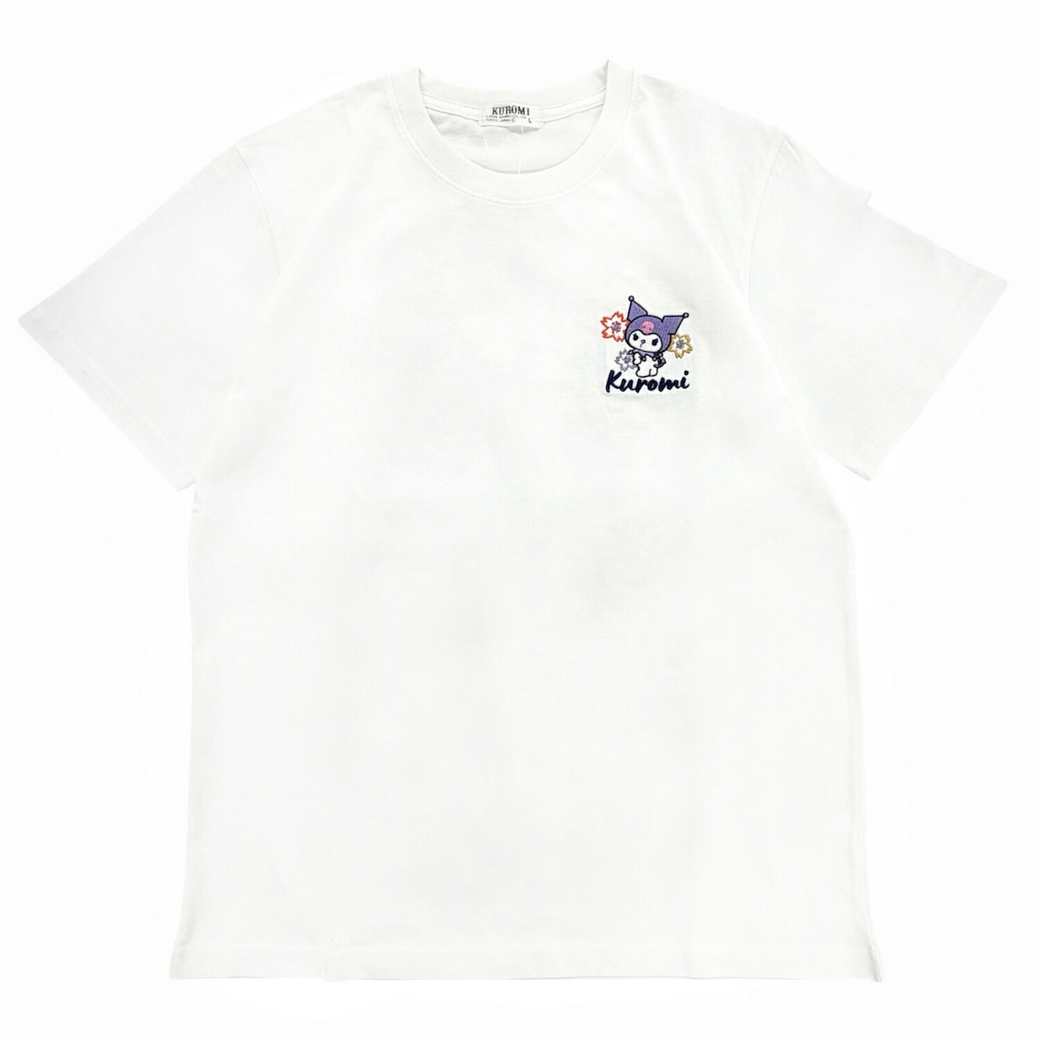 クロミ 和柄 半袖 Ｔシャツ 刺繍 バックプリント 天竺 メンズ レディース サンリオ キャラクターズ sanrio ku1162-70