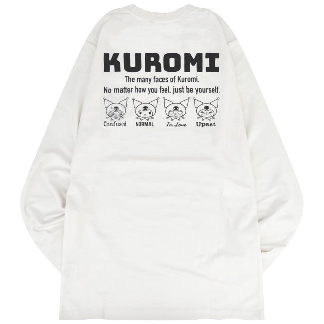 クロミ Tシャツ 長袖 ロンT サンリオ キャラクターズ プリント メンズ レディース ku1243-32