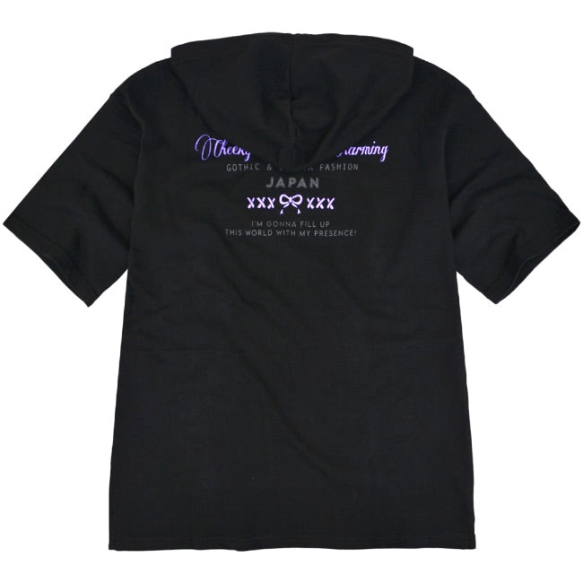 サンリオ クロミ Tパーカー 半袖 プリント トップス バックプリント sanrio ku1332-367