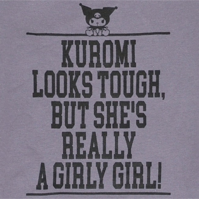 クロミ 裏起毛 スウェット トレーナー ビッグ オーバーサイズ サンリオ キャラクターズ プリント メンズ レディース ku1344-155