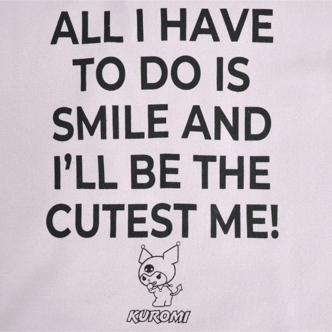 クロミ パーカー 裏起毛 オーバーサイズ 刺繍 ロゴ サンリオ キャラクターズ メンズ レディース ku1344-163