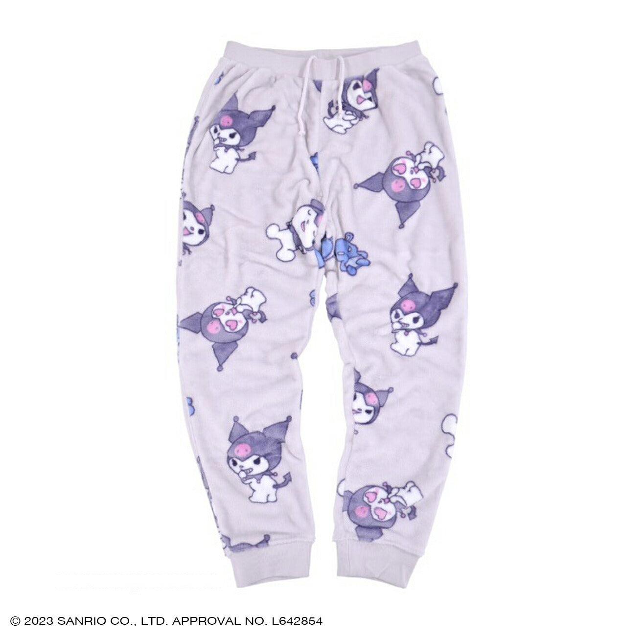 クロミ  トレーナー パンツ 上下 セット 部屋着 パジャマ プリント  M L LL サンリオ キャラクターズ ku1624-767