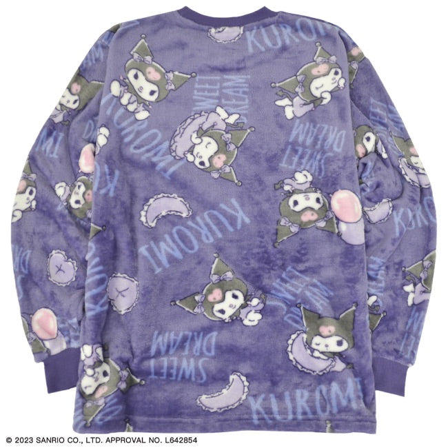 クロミ サンリオ キャラクターズ トップス ボトムス セット  長袖 パンツ ボア フリース ku1634-592