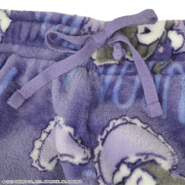 クロミ サンリオ キャラクターズ トップス ボトムス セット  長袖 パンツ ボア フリース ku1634-592