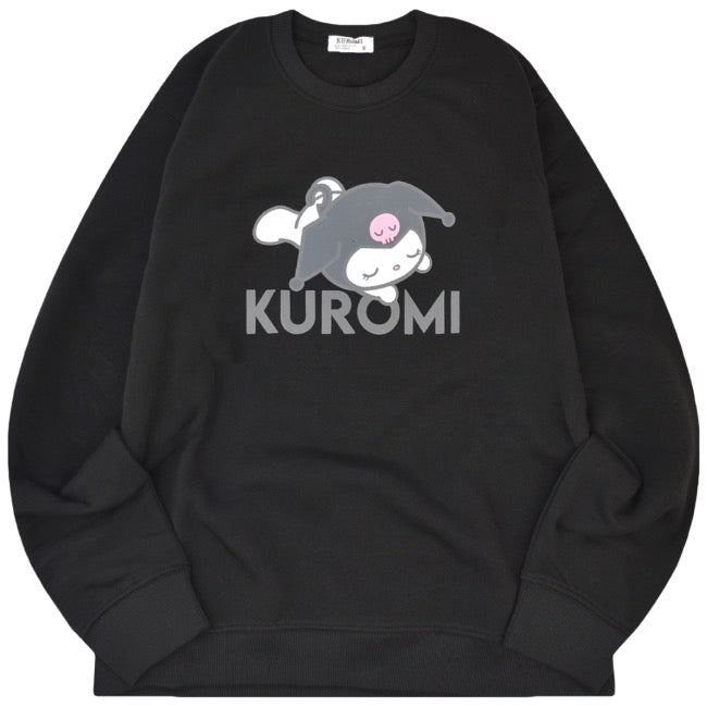 クロミ トレーナー スウェット パンツ セットアップ 裏起毛 ルームウェア 部屋着 パジャマ ku1644-77