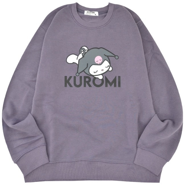 クロミ トレーナー スウェット パンツ セットアップ 裏起毛 ルームウェア 部屋着 パジャマ ku1644-77