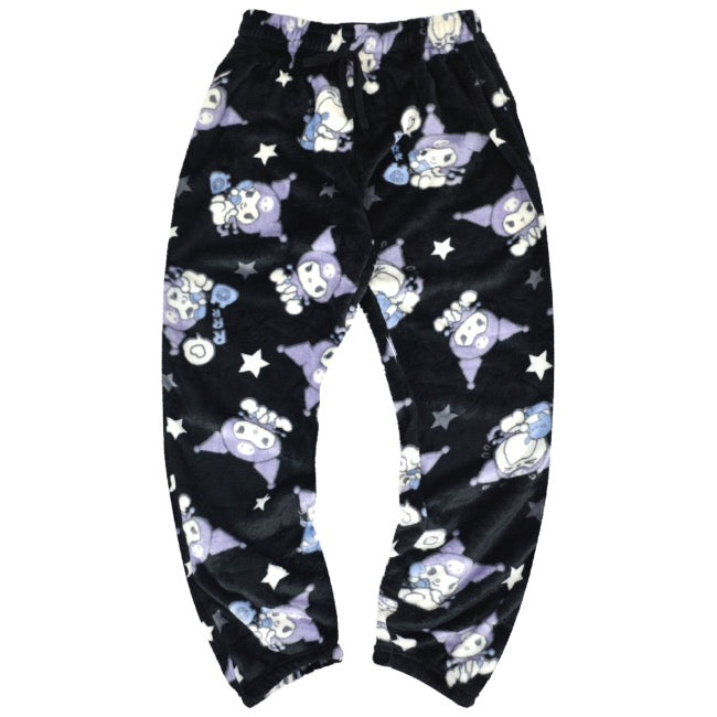 クロミ トレーナー スウェット パンツ フリース セットアップ ルームウェア 部屋着 パジャマ サンリオ キャラクターズ ku1644-99