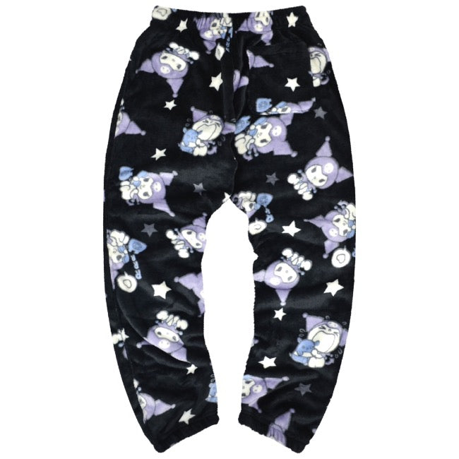 クロミ トレーナー スウェット パンツ フリース セットアップ ルームウェア 部屋着 パジャマ サンリオ キャラクターズ ku1644-99