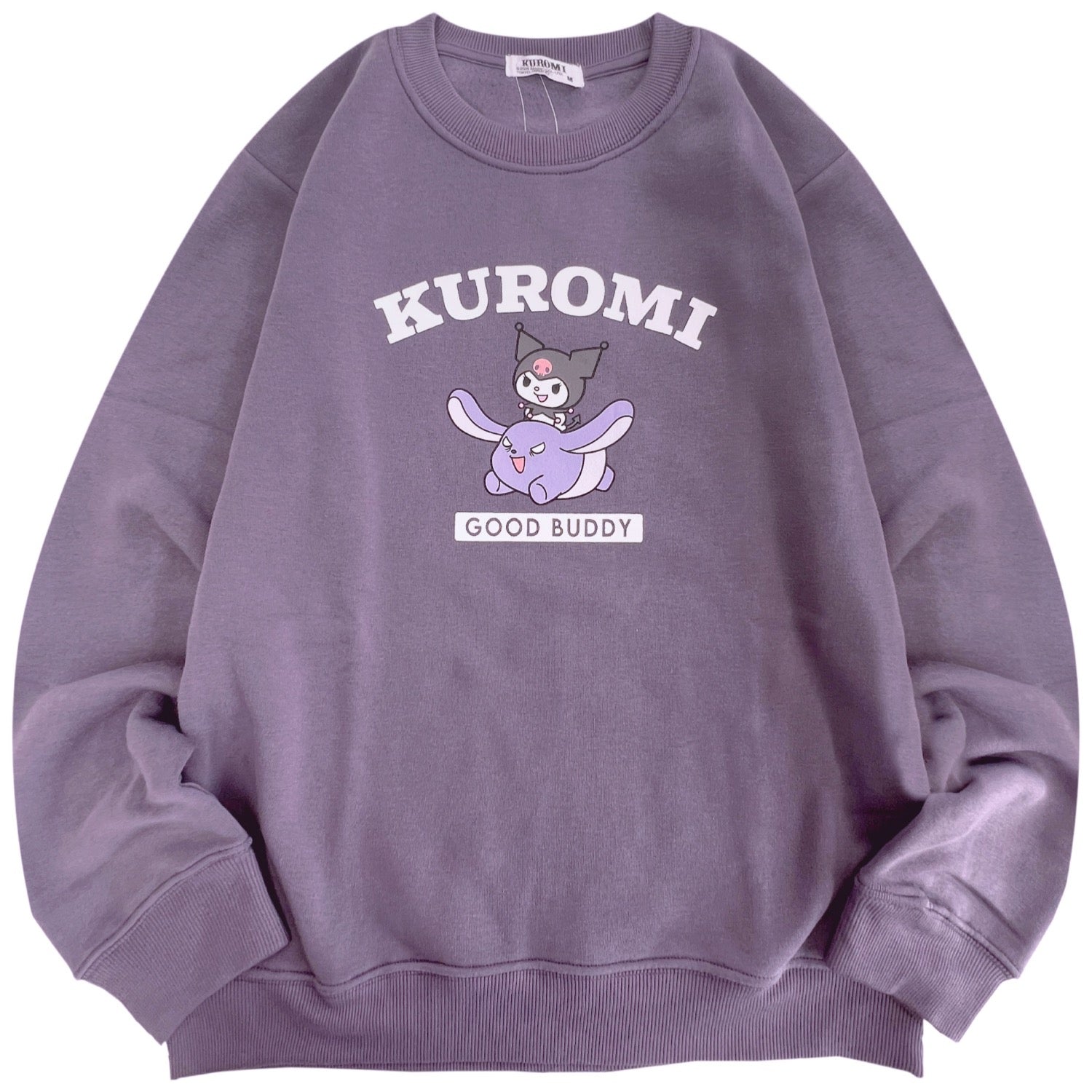 クロミ トレーナー スウェット パンツ セットアップ 裏起毛 ルームウェア 部屋着 パジャマ サンリオ キャラクターズ ku1654-83