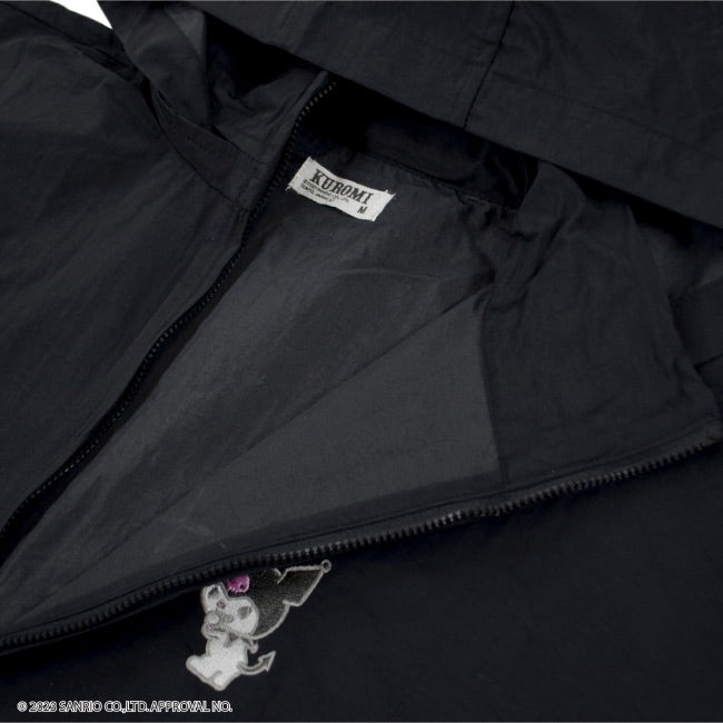 クロミ  ウィンドブレーカー アウター 刺繍 プリント M L マウンテンパーカー サンリオ キャラクターズ ku1823-701