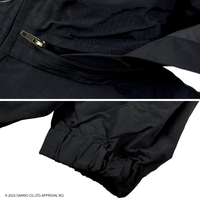 クロミ  ウィンドブレーカー アウター 刺繍 プリント M L マウンテンパーカー サンリオ キャラクターズ ku1823-701