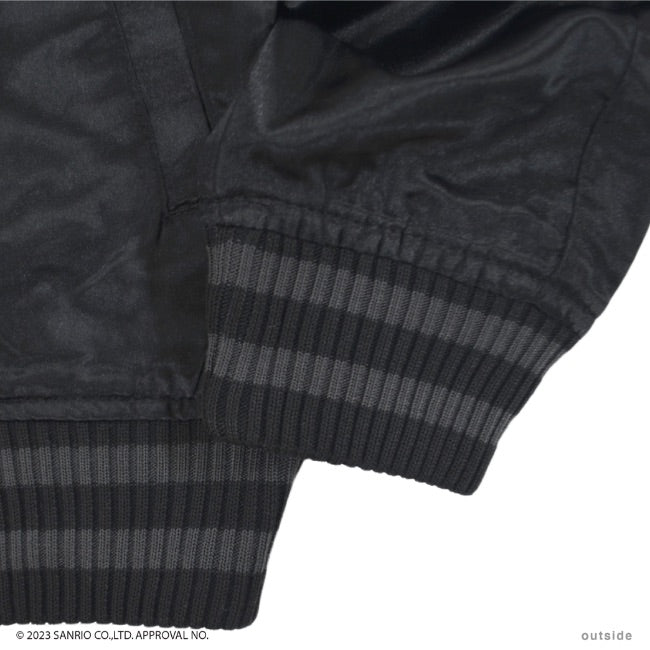 クロミ マイメロ マイメロディ アウター スカジャン リバーシブル 刺繍 M L LL サンリオ キャラクターズ ku1823-714