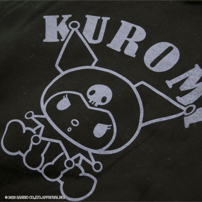 Sanrio characters ロング丈 裏ボア パーカー クロミ サンリオ キャラクターズ ku1824-708