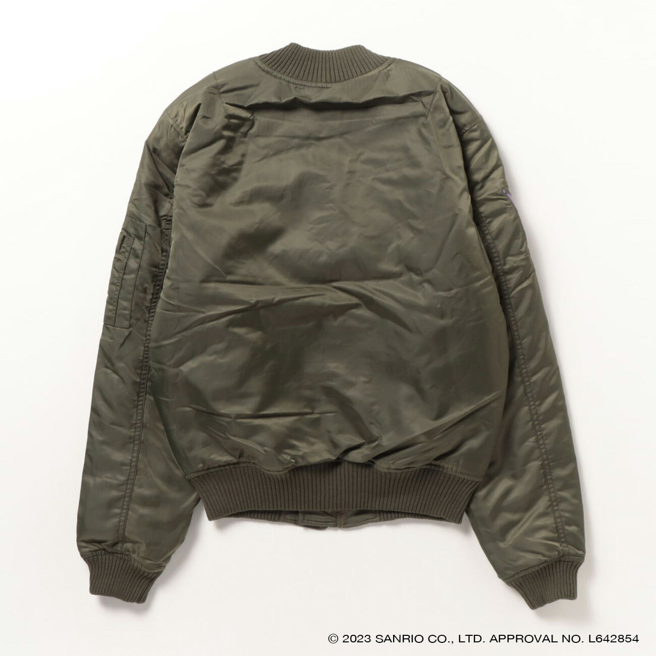 クロミ MA-1 ワッペン刺繍 アウター ジャケット 春秋冬 サンリオキャラクターズ ku1834-707