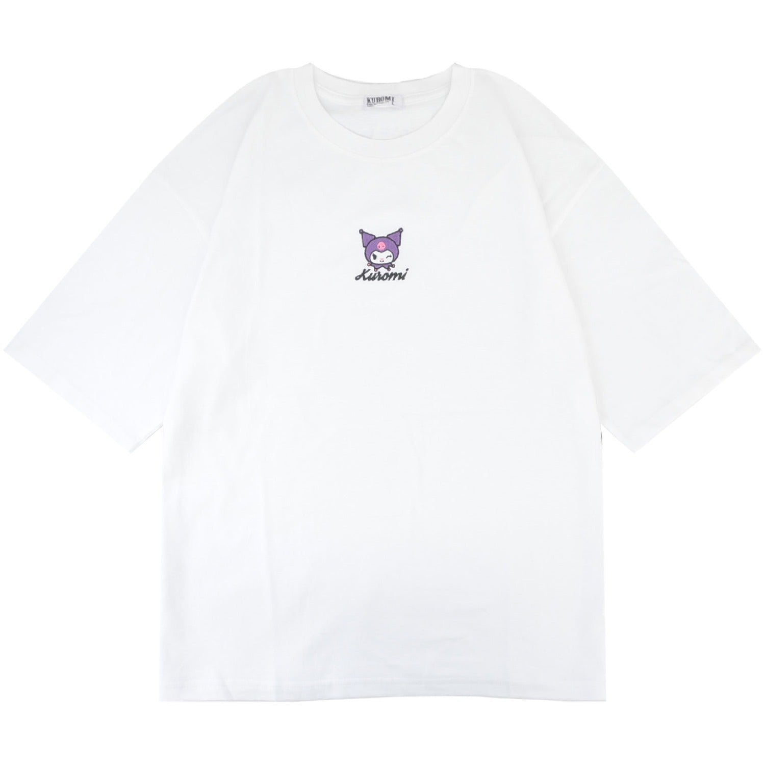 クロミ Tシャツ オーバーサイズ 半袖 プリント 刺繍 トップス ビッグシルエット サンリオ キャラクターズ レディース ku2152-198