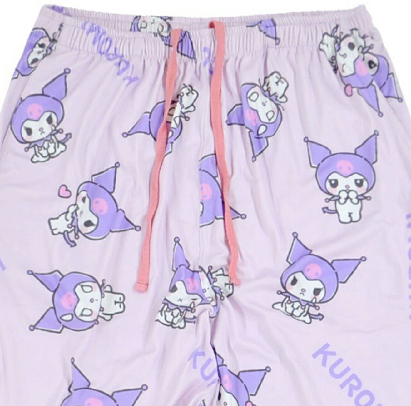 クロミ プリント パジャマ 上下セット パンツ トップス 半袖 総柄 サンリオ キャラクターズ ku2632-239