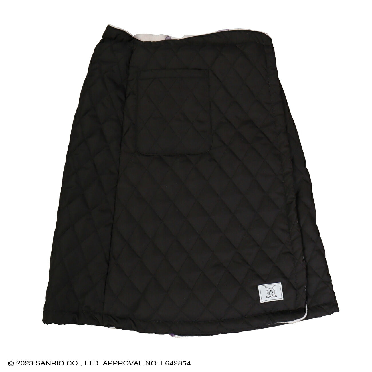 クロミ スカート ひざ掛け ブランケット ポンチョ フリース 3WAY 防寒 サンリオ キャラクターズ ku2724-769