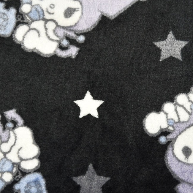 クロミ 子供 トレーナー パンツ フリース キッズ セットアップ 総柄 ルームウェア 部屋着 パジャマ サンリオ キャラクターズ ku6644-182