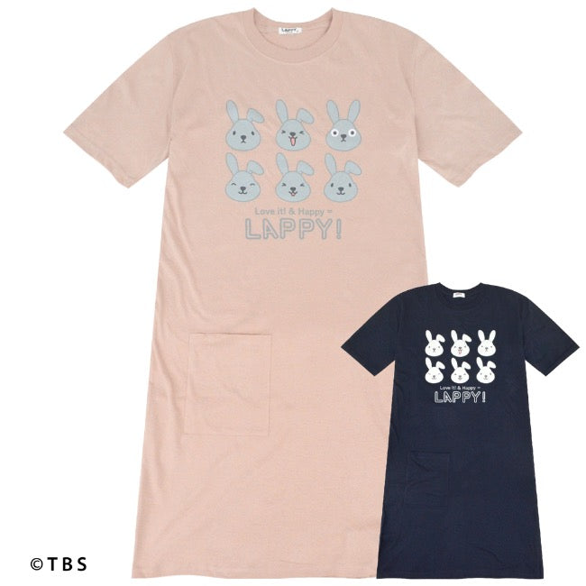 ラッピー Tシャツ ビッグシルエット TBS ラヴィット！ドルマン 半袖 キャラクター 夏 メンズ レディース lp1742-346