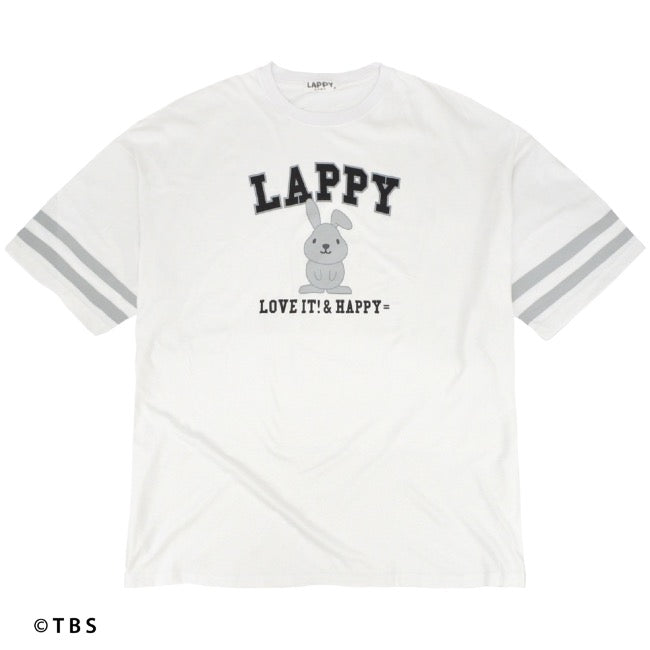 ラッピー Tシャツ オーバーサイズ TBS ラヴィット！ ビッグ ワンピース ルームウェア 半袖 キャラクター メンズ レディース lp1742-347