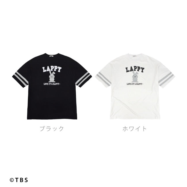 ラッピー Tシャツ オーバーサイズ TBS ラヴィット！ ビッグ ワンピース ルームウェア 半袖 キャラクター メンズ レディース lp1742-347