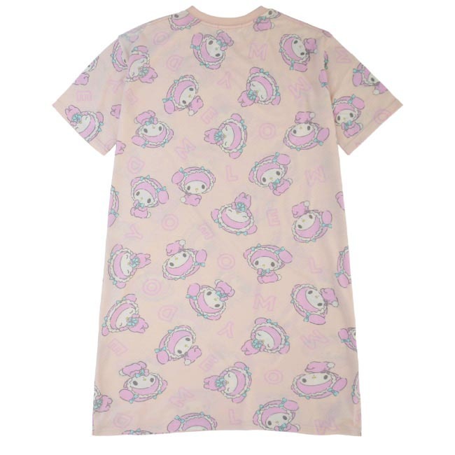 マイメロ プリント ビッグTシャツ 半袖 ワンピース BIG サンリオ キャラクターズ mm1132-24