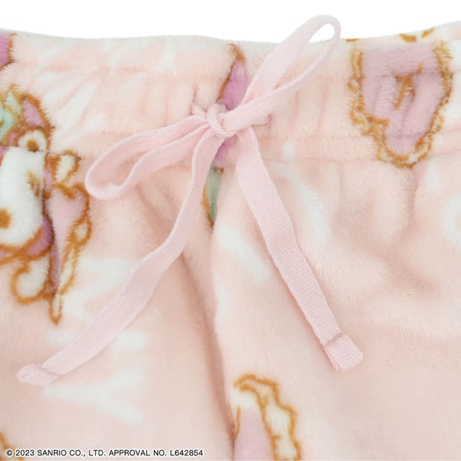 マイメロディ マイメロ サンリオ キャラクターズ トップス ボトムス セット  長袖 パンツ ボア フリース mm1634-594