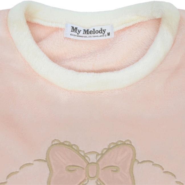 マイメロディ トレーナー スウェット パンツ フリース セットアップ ルームウェア 部屋着 パジャマ サンリオ キャラクターズ mm1644-90