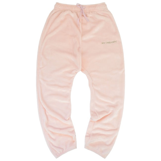 マイメロディ トレーナー スウェット パンツ フリース セットアップ ルームウェア 部屋着 パジャマ サンリオ キャラクターズ mm1644-90