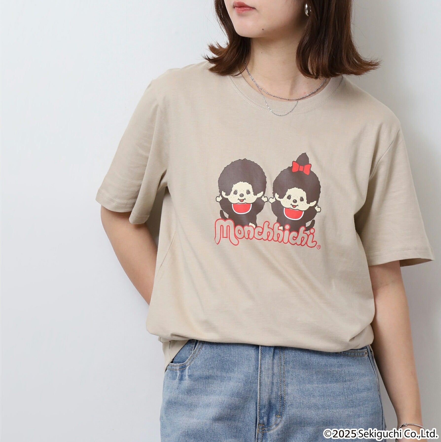 モンチッチ Tシャツ 半袖 プリント トップス メンズ レディース mo1152-365