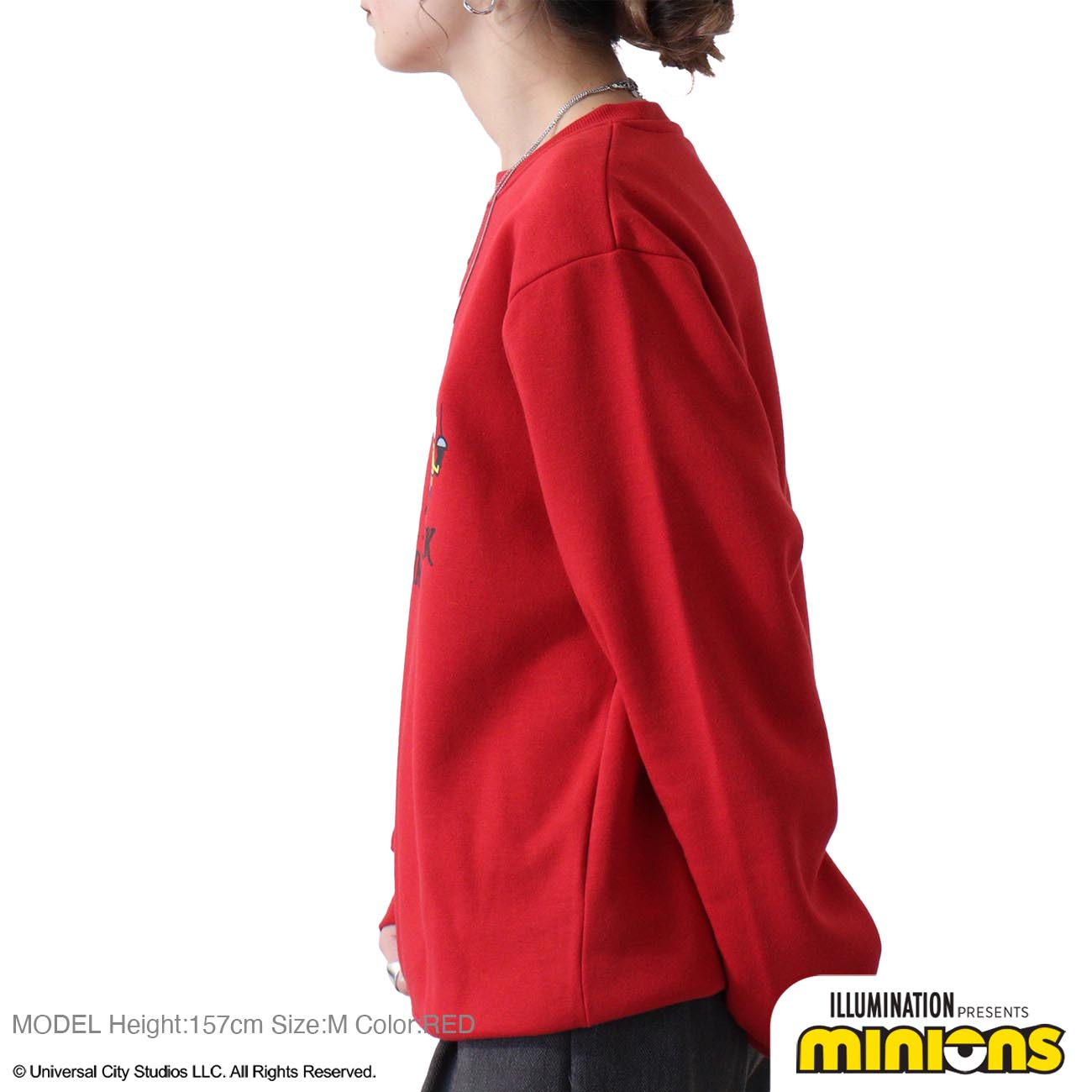 ミニオン 裏起毛 トレーナー 秋冬 ミニオンズ 海賊 プリント スウェット ms1304-641