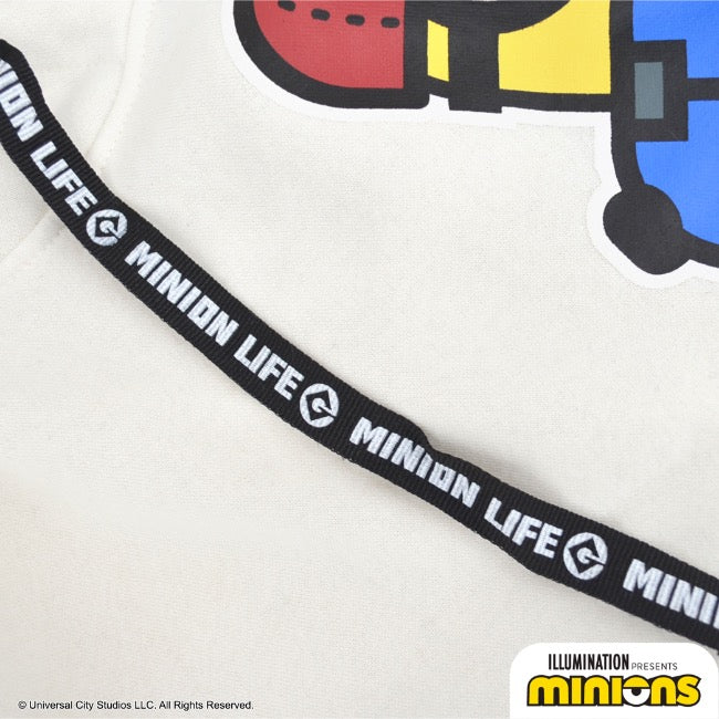 ミニオン 裏起毛 パーカー 秋冬 ミニオンズ プリント プルパーカー ms1304-643