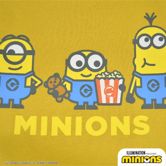 ミニオン 裏起毛 パーカー 秋冬 ミニオンズ プリント バックプリント プルパーカー ms1304-644