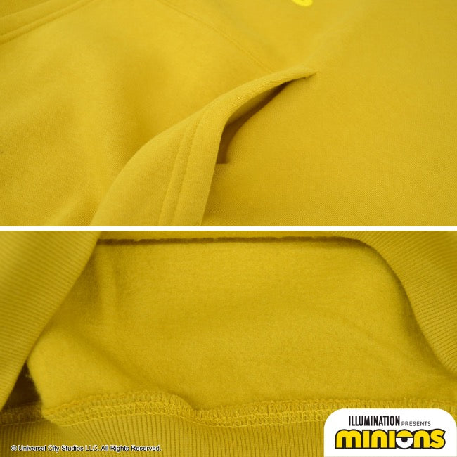 ミニオン 裏起毛 パーカー 秋冬 ミニオンズ プリント バックプリント プルパーカー ms1304-644