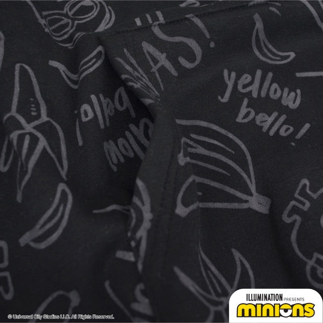 ミニオン 裏起毛 パーカー 秋冬 ミニオンズ プリント プルパーカー ワッペン付 ms1304-646