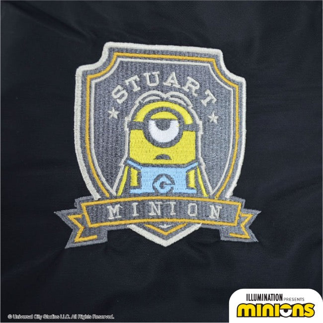 ミニオン MA-1 ジャケット アウター 春秋冬 ミニオンズ ワッペン ms1804-653