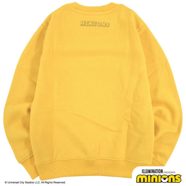 キッズ ミニオン 裏起毛 トレーナー ミニオンズ 原始人風 子供服 子供 KIDS ms6304-656