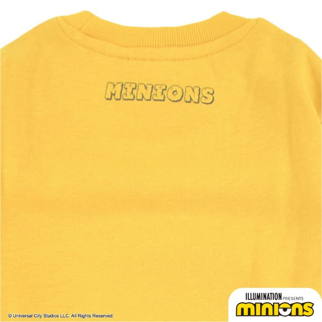 キッズ ミニオン 裏起毛 トレーナー ミニオンズ 原始人風 子供服 子供 KIDS ms6304-656