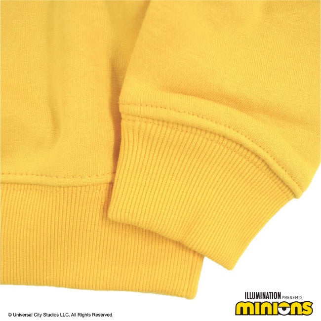 キッズ ミニオン 裏起毛 トレーナー ミニオンズ 原始人風 子供服 子供 KIDS ms6304-656