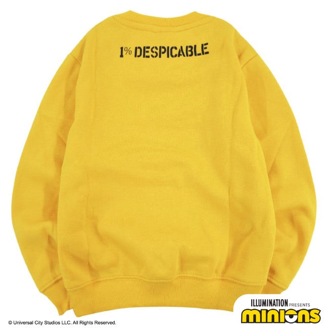 キッズ ミニオン 裏起毛 トレーナー ミニオンズ 囚人 子供服 子供 KIDS ms6304-657