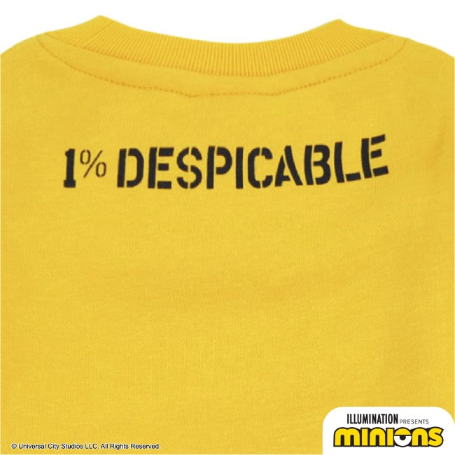 キッズ ミニオン 裏起毛 トレーナー ミニオンズ 囚人 子供服 子供 KIDS ms6304-657