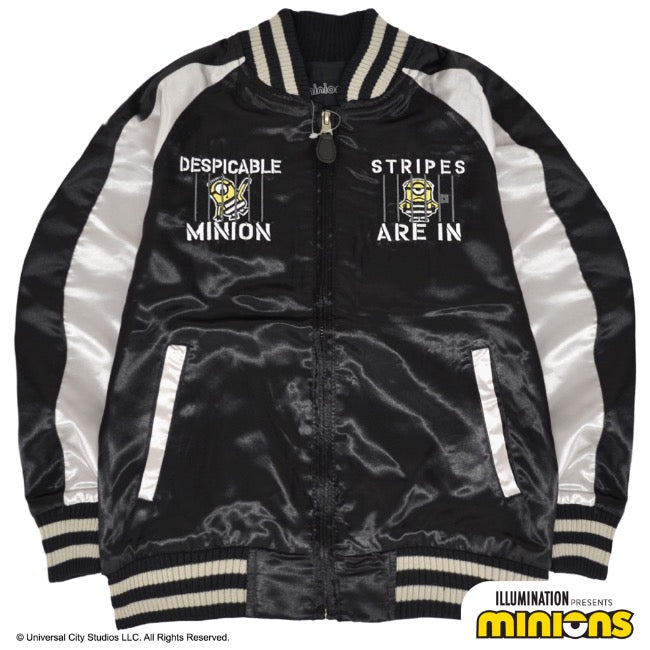 キッズ ミニオン スカジャン ジャケット ミニオンズ アウター 子供服 子供 KIDS ms6804-666