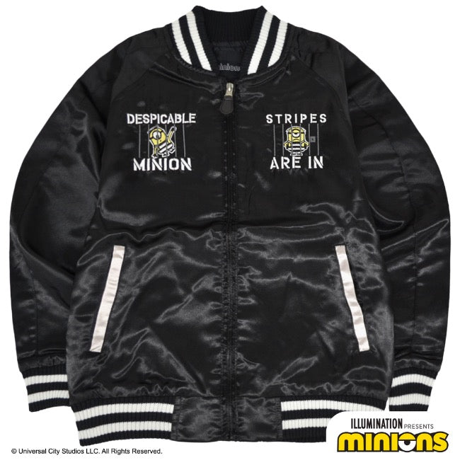 キッズ ミニオン スカジャン ジャケット ミニオンズ アウター 子供服 子供 KIDS ms6804-666