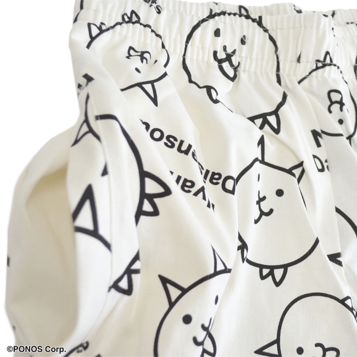 にゃんこ大戦争 ハーフパンツ 総柄 プリント ボトムス メンズ レディース nd1452-029